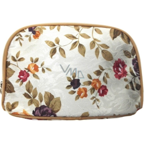 Etue Flower pattern oval 23 x 16 x 8 cm 70590