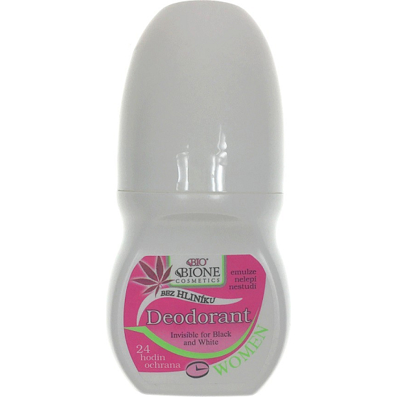 Bione Cosmetics Pink XXL ball antiperspirant deodorant roll-on for women 80 ml