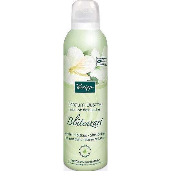 Kneipp Silk flower with hibiscus and shea butter shower foam 200 ml