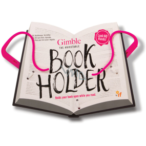 If Gimble Adjustable Bookholder Travel book holder pink 340 x 240 x 20 mm