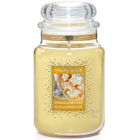 Yankee Candle Sprinkled Sugar Cookie - Sugar Cookies Scented Candle Classic Large Glass 623 g