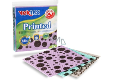 Vektex Printed sponge cloth 16 x 18 cm 3 pieces