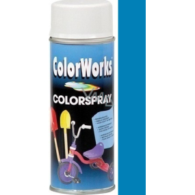 Color Works Colorsprej 918509C medium blue alkyd paint 400 ml
