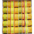 Ditipo Fabric Ribbon with Wire Neon Yellow 3 m x 25 mm
