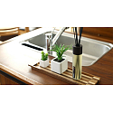 Millefiori Milano Selected Mirto - Myrta Diffuser 350 ml + 7 stalks 45 cm long for medium-sized spaces lasts 3 months