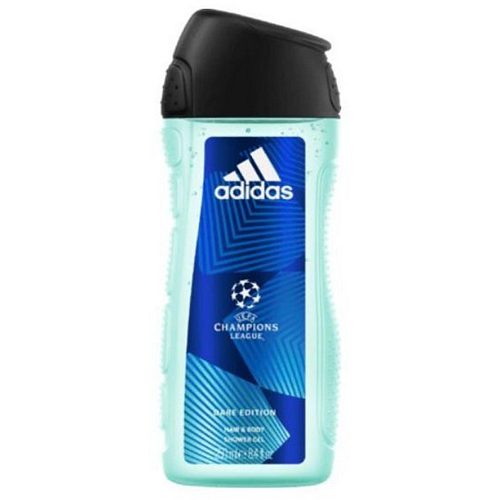 Adidas UEFA Champions League Dare Edition 2 in 1 shower gel for men 250 ml