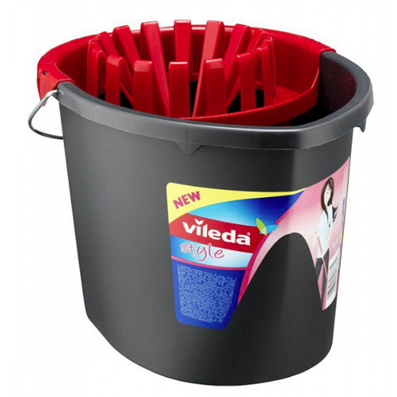 Vileda Style bucket with squeezing basket 7.5 l