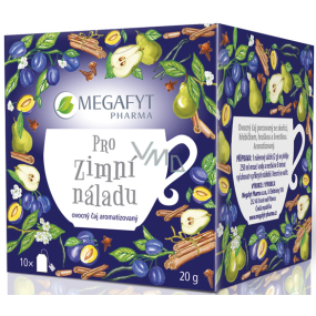 Megafyt Pharma For winter mood flavored fruit tea, portioned, with cinnamon, cloves, pear, orange and plum 20 x 2 g