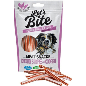 Brit Let´s Bite Chicken sandwich with cod supplementary food for dogs 80 g