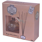 Cimen Jest Sandalwood design aroma diffuser with natural rattan sticks for gradual release of scent 100 ml