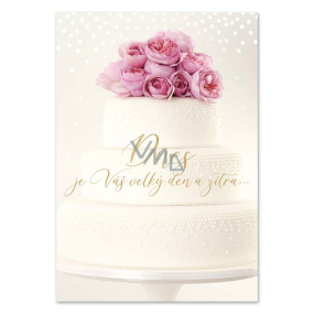 Ditipo Playing Wedding Cards Today is your big day and tomorrow... Ready Kirken Tomorrow I have 224 x 157 mm