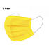 Shield 3-layer protective medical non-woven disposable, low breathing resistance 1 piece yellow