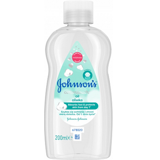 Johnson & Johnson Baby Cottontouch body and hair oil for children 200 ml