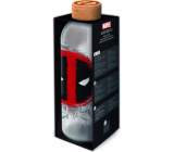 Epee Merch Marvel Deadpool glass bottle with licensed motif 1030 ml