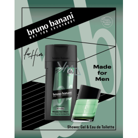 Bruno Banani Made eau de toilette 30 ml + shower gel 50 ml, gift set for men