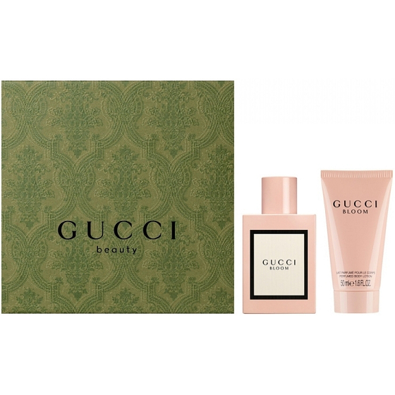 Gucci Bloom eau de parfum 50 ml + body lotion 50 ml, gift set for women