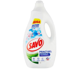 Savo Spring Freshness laundry gel with biodegradable ingredients for white and colored laundry 100 doses 5 l