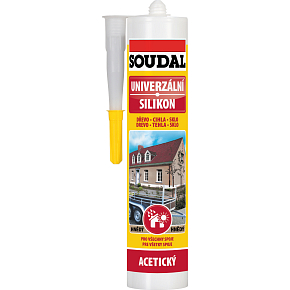 Soudal universal silicone, brown, 280 ml