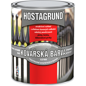 HOSTAGRUND blacksmith paint S2160K, 0950 blacksmith black, 600 ml HOSTAGRUND blacksmith paint S2160K, 0950 blacksmith black, 600 ml