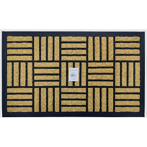 Tidy Home Doormat Rubber and Coconut Rectangle 45 × 75 cm Tidy Home Doormat Rubber and Coconut Rectangle 45 × 75 cm