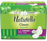 Naturella Classic Maxi sanitary pads with the scent of chamomile and wings 16 pieces
