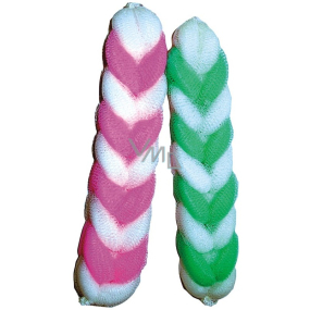 Abella Body massage washcloth - two-color braid 1 piece BW508