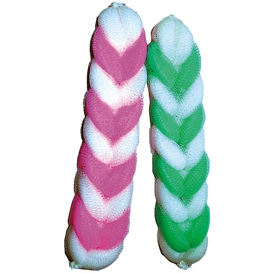 Abella Body Massage Mitt - Two-Tone Braid 1 piece BW508