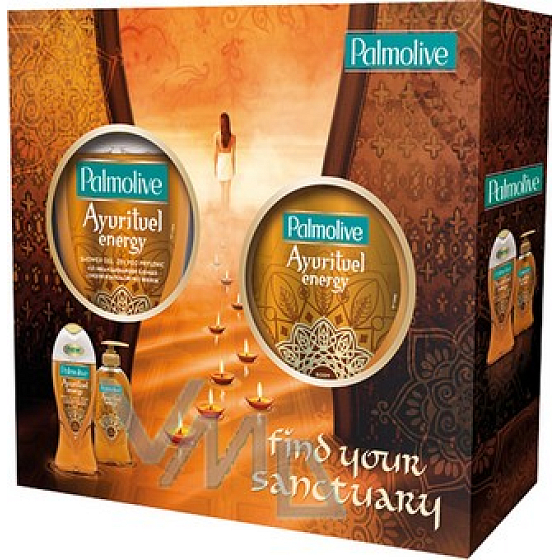 Palmolive Ayurituel Energy shower gel 250 ml + liquid soap 250 ml, cosmetic set