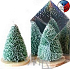 Lima Christmas Tree Candle Green Medium 1 Piece