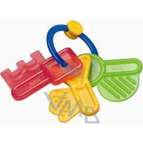 Nuk Rattle different shapes and colors 1 piece