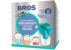 Bros Electric Mosquito Repellent Vaporizer + Liquid Refill for Children 40 ml