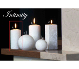 Lima Marble Intimity scented candle white cylinder 50 x 100 mm 1 piece