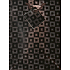 Nekupto Gift paper bag 23 x 18 x 10 cm Metallic brown with squares 001 62 GM