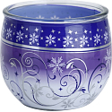 Glade by Brise Velvet Tea Party scented candle in glass, burning time up to 30 hours 120 g