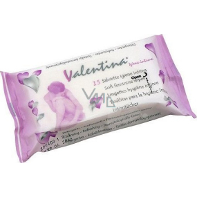 Stenago Valentina Intimate wet wipes for intimate hygiene 15 pieces