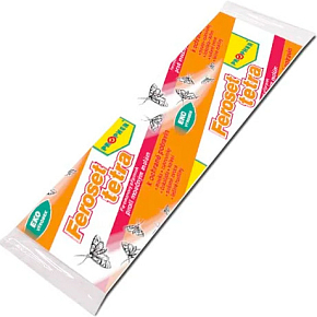 Feroset Tetra sticky trap for food moths, 20 x 6 cm
