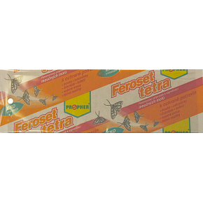 Feroset Tetra adhesive strip for pantry moths, 20 x 6 cm Feroset Tetra adhesive strip for pantry moths, 20 x 6 cm