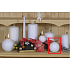 Lima Alfa candle white ball 80 mm 1 piece