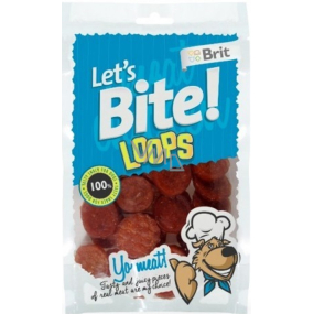 Brit Lets Bite Chicken chips treat for dogs 80 g