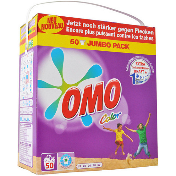 Omo Color washing powder, colored laundry 50 doses 3.5 kg