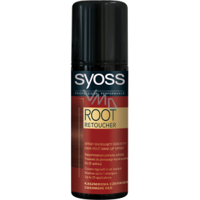 Syoss Root Retoucher Spray for Regrowth Cashmere Red 120 ml