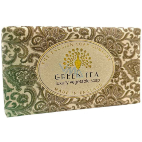 English Soap Green tea natural perfumed soap with shea butter 190 g