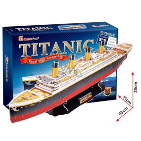 CubicFun Puzzle 3D Titanic 113 pieces 80 x 20 x 11 cm