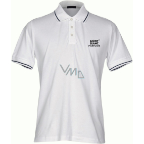 Montblanc Polo Shirt men's polo shirt white size L