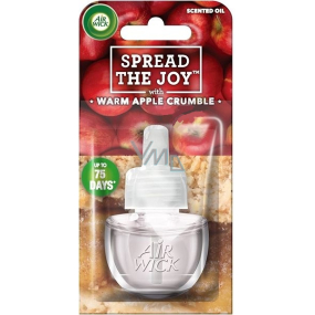 Air Wick Spread The Joy Warm Apple Crumble - Freshly baked apple pie electric freshener refill 19 ml