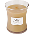 WoodWick At the Beach - On the beach scented candle with wooden wick and glass lid medium 275 g