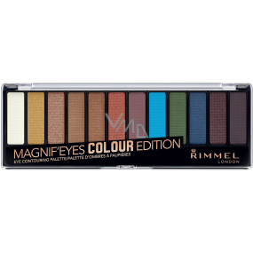 Rimmel London Magnifeyes Eyeshadow Palette 004 Color Edition 14.16 g