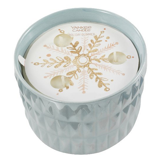 Yankee Candle Holiday Glimmer - Holiday glitter Special collection Winter Wish 3 wick scented candle 773 g