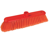 Spokar Broom for handle, plastic body with thread, synthetic fibers