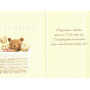 Nekupto Greeting Card for the Birth of a Baby 115 x 170 mm 3462 F